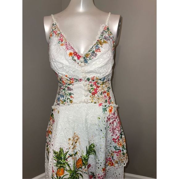 FARM Rio Floral White Dress - Picture 4 of 9